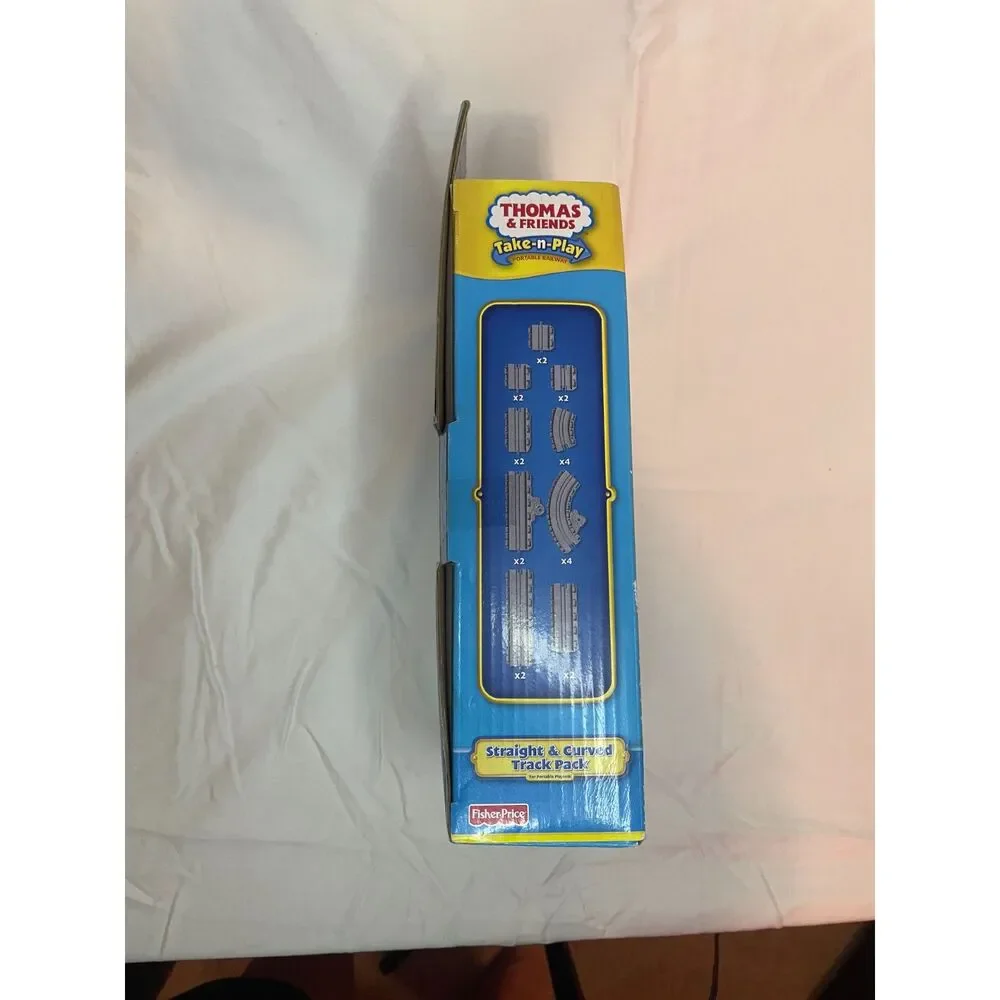 Fisher-Price Thomas & Friends Take-n-Play Straight and Curved Track Pack- NIB